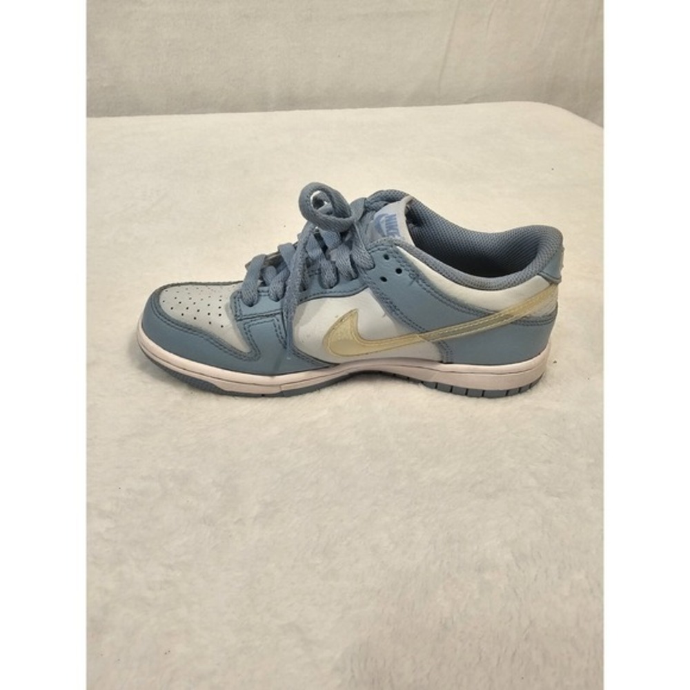Nike Dunk Low Clear Blue Swoosh (GS) Size 5Y Or Womens 6.5‎ With Box K081